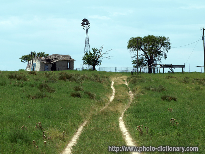 homestead - photo/picture definition - homestead word and phrase image