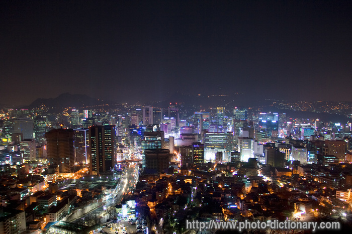 Seoul - photo/picture definition - Seoul word and phrase image