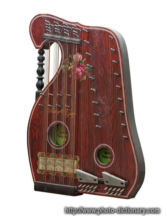 alpine zither - photo/picture definition - alpine zither word and phrase image