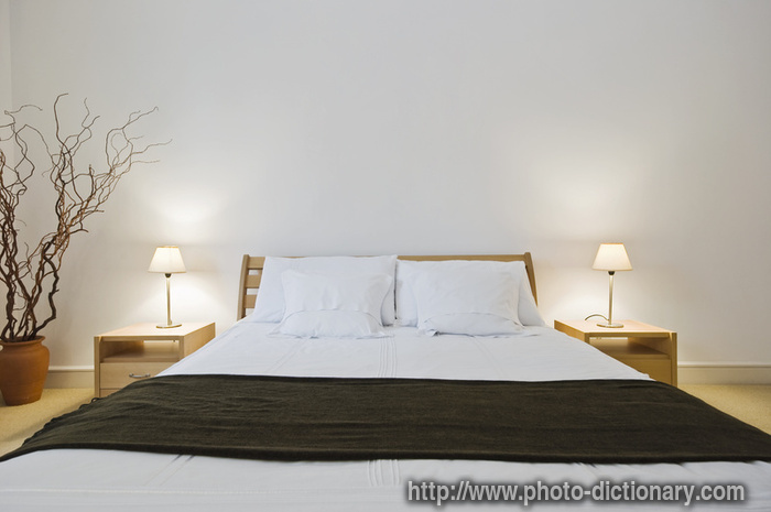 double bedroom - photo/picture definition - double bedroom word and phrase image