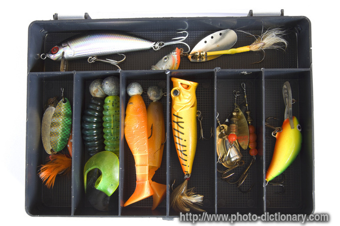 anglers box - photo/picture definition - anglers box word and phrase image