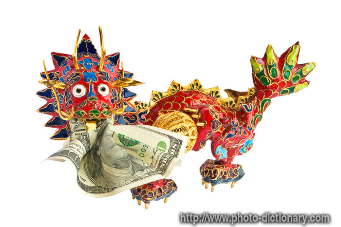 chinese dragon - photo/picture definition - chinese dragon word and phrase image