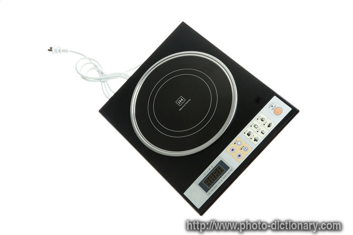 induction stove - photo/picture definition - induction stove word and phrase image