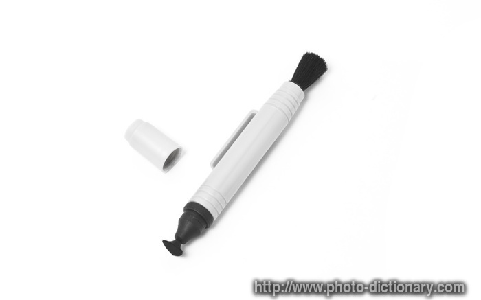 lens cleaning pen - photo/picture definition - lens cleaning pen word and phrase image