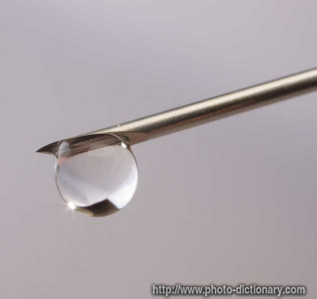 drop of water - photo/picture definition - drop of water word and phrase image