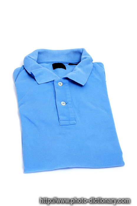 polo shirt - photo/picture definition - polo shirt word and phrase image