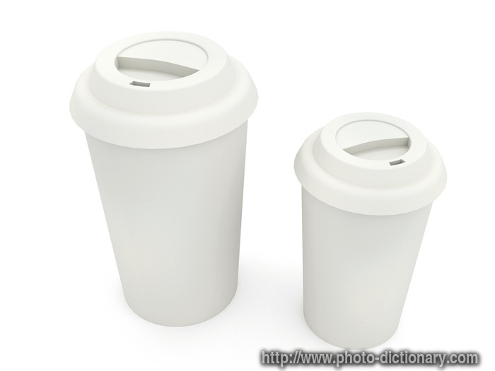 paper cups - photo/picture definition - paper cups word and phrase image