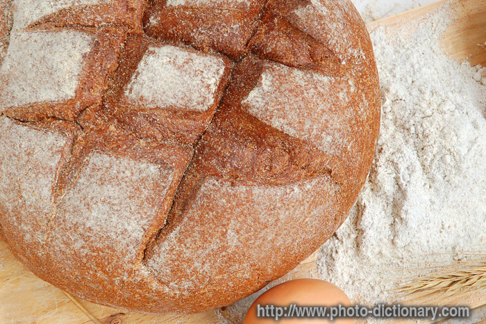 homemade bread - photo/picture definition - homemade bread word and phrase image