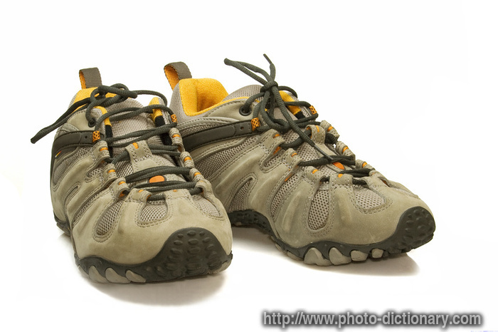 trek shoes - photo/picture definition - trek shoes word and phrase image