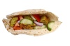 falafel sandwich - photo/picture definition - falafel sandwich word and phrase image