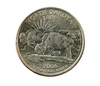 North Dakota state quarter coin - photo/picture definition - North Dakota state quarter coin word and phrase image