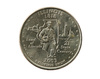 Illinois state quarter coin - photo/picture definition - Illinois state quarter coin word and phrase image
