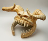 horned monster helmet - photo/picture definition - horned monster helmet word and phrase image
