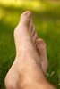barefoot - photo/picture definition - barefoot word and phrase image