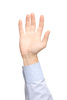 hand waving - photo/picture definition - hand waving word and phrase image