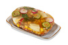 fish in aspic - photo/picture definition - fish in aspic word and phrase image