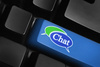 computer chat - photo/picture definition - computer chat word and phrase image