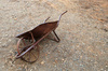 wheelbarrow - photo/picture definition - wheelbarrow word and phrase image