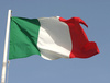 Italian flag - photo/picture definition - Italian flag word and phrase image