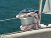 sailboat winch - photo/picture definition - sailboat winch word and phrase image