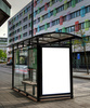 bus stop - photo/picture definition - bus stop word and phrase image