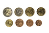euro coins - photo/picture definition - euro coins word and phrase image