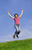 jumping - photo/picture definition - jumping word and phrase image