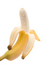 peeled banana - photo/picture definition - peeled banana word and phrase image