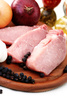 raw pork - photo/picture definition - raw pork word and phrase image