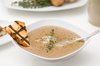 thyme and mushroom soup - photo/picture definition - thyme and mushroom soup word and phrase image