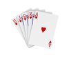 royal flush - photo/picture definition - royal flush word and phrase image