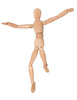 wooden puppet - photo/picture definition - wooden puppet word and phrase image