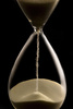 running hourglass - photo/picture definition - running hourglass word and phrase image