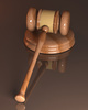 court hammer - photo/picture definition - court hammer word and phrase image