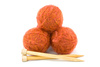 orange yarn - photo/picture definition - orange yarn word and phrase image
