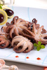 cooked octopus - photo/picture definition - cooked octopus word and phrase image
