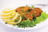 schnitzel - photo/picture definition - schnitzel word and phrase image