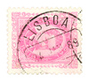 Portugese stamp - photo/picture definition - Portugese stamp word and phrase image