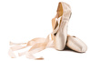 ballet shoes - photo/picture definition - ballet shoes word and phrase image