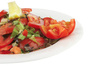 tomato salad - photo/picture definition - tomato salad word and phrase image