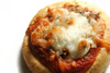 mini pizza - photo/picture definition - mini pizza word and phrase image