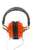 old headphones - photo/picture definition - old headphones word and phrase image