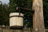 wooden pail - photo/picture definition - wooden pail word and phrase image