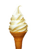ice cream cone - photo/picture definition - ice cream cone word and phrase image