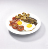 English breakfast - photo/picture definition - English breakfast word and phrase image