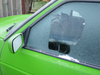 frozen car window - photo/picture definition - frozen car window word and phrase image