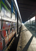 train station - photo/picture definition - train station word and phrase image