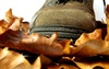 hiking shoe - photo/picture definition - hiking shoe word and phrase image