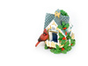 birdhouse figurine - photo/picture definition - birdhouse figurine word and phrase image