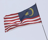 Malaysia flag - photo/picture definition - Malaysia flag word and phrase image